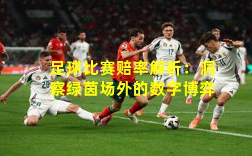 足球比赛赔率解析:洞察绿茵场外的数字博弈